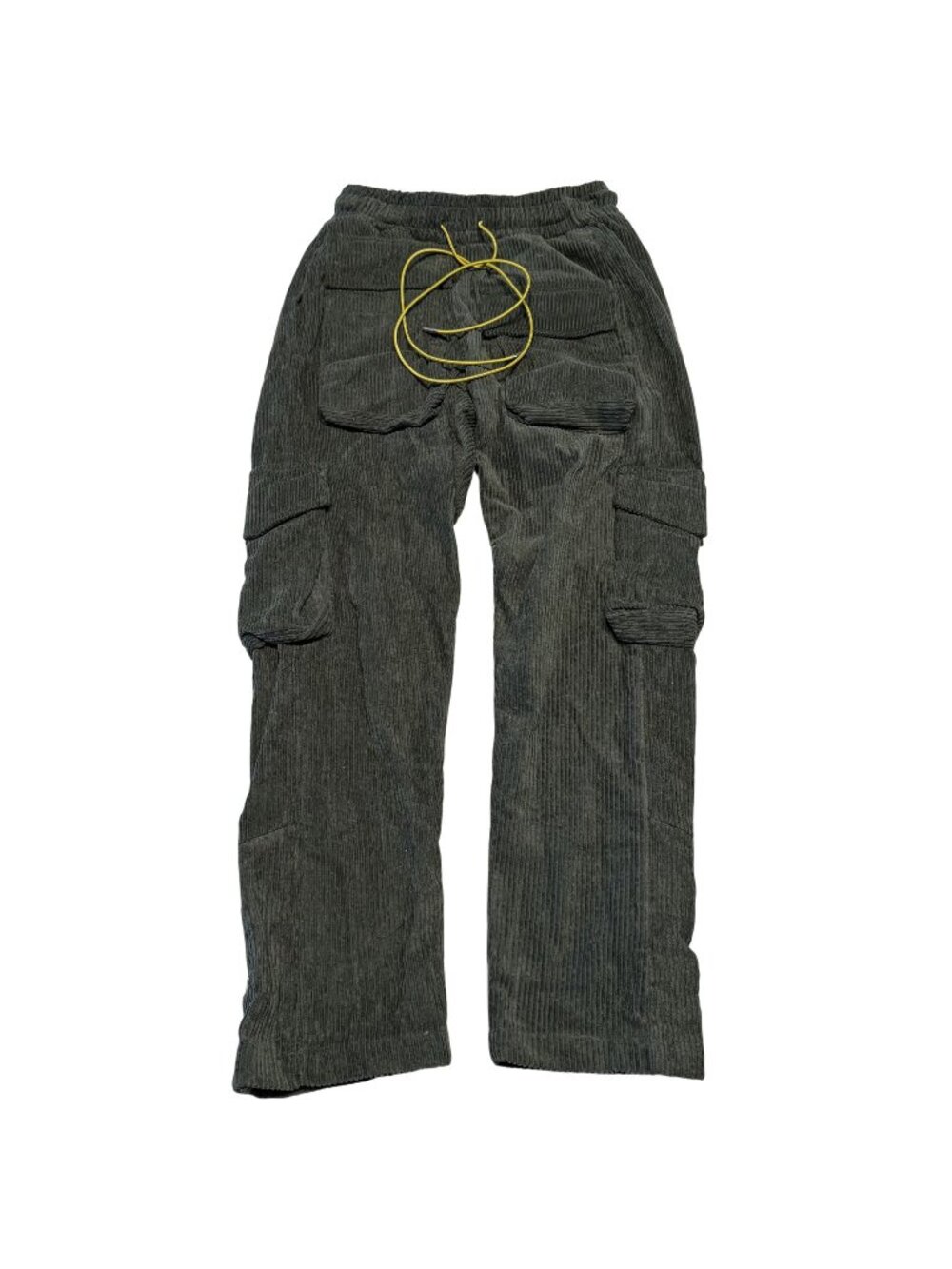 NWT MNML Olive Green Corduroy Snap II Cargo Pants Men's X-Small XS